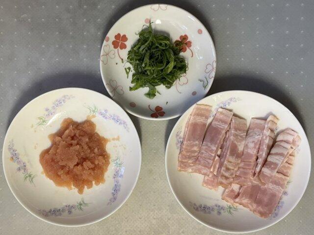 写真:材料の準備