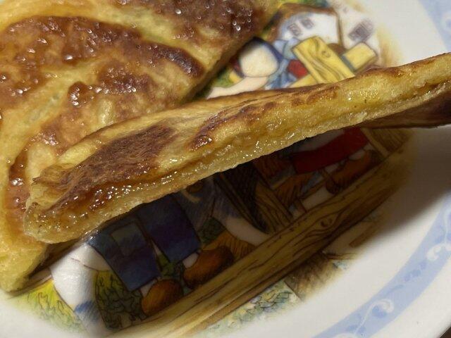写真:「ホットック」をひとくち