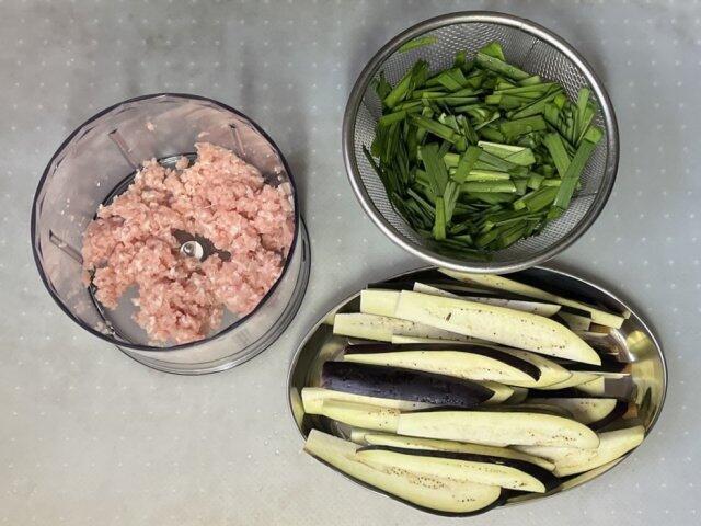 写真:材料の準備