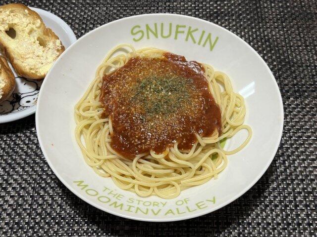 写真:「西洋料理店のミートソーススパゲティ」