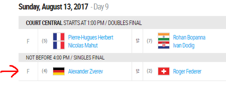 フェデラー対a ズベレフ対戦成績 ロジャーズカップ17決勝の時間や放送は テニス うわのそら事件簿 フェデラー対a ズベレフ対戦成績 ロジャーズカップ17決勝の時間や放送は テニス うわのそら事件簿