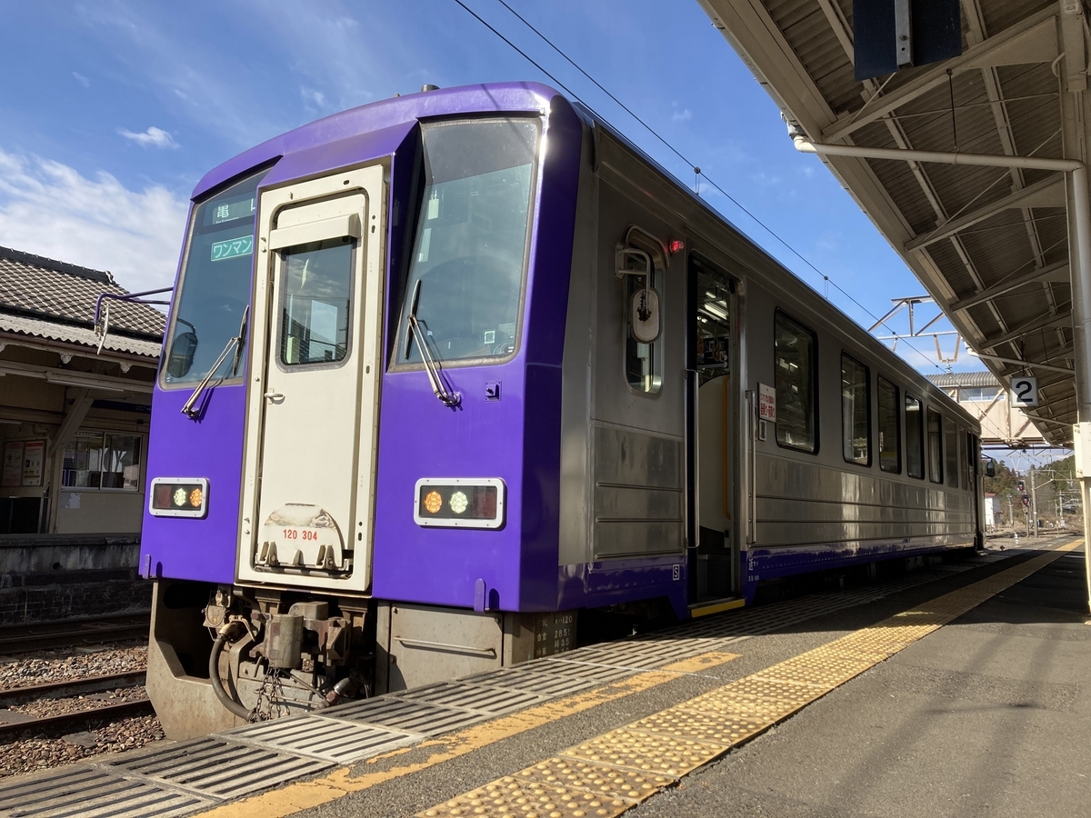 キハ120に揺られて。関西本線（加茂～柘植）乗車記 - uwemaの日記