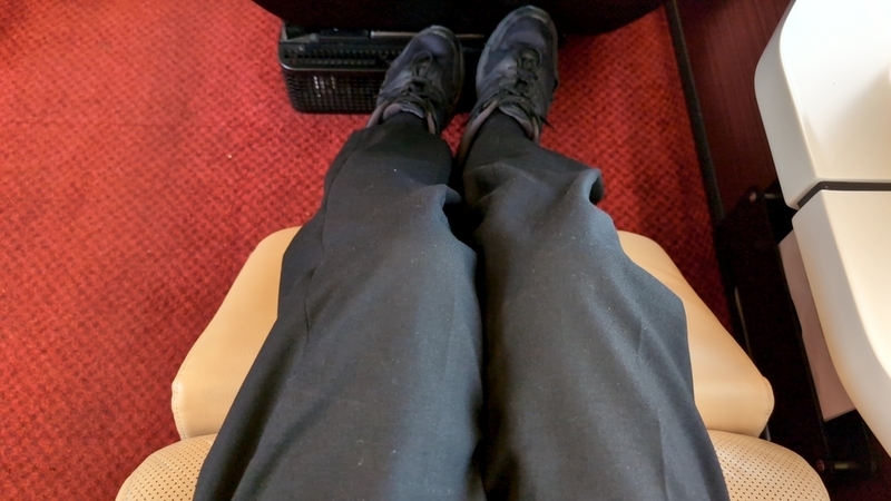 レッグレスト使用時