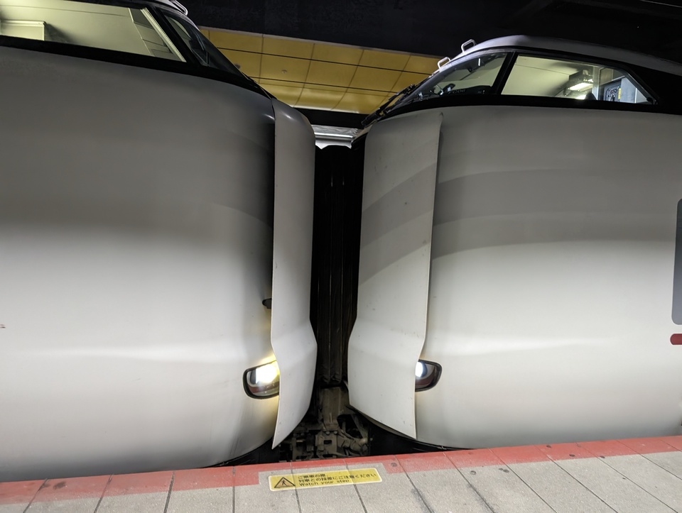 京都駅にて