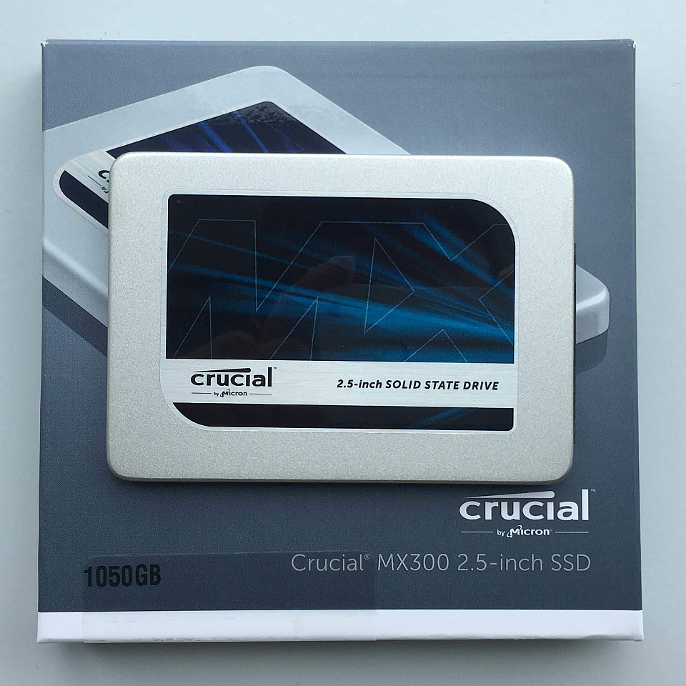 Crucial MX300 1050GB検証 - 人生シングルスレッド