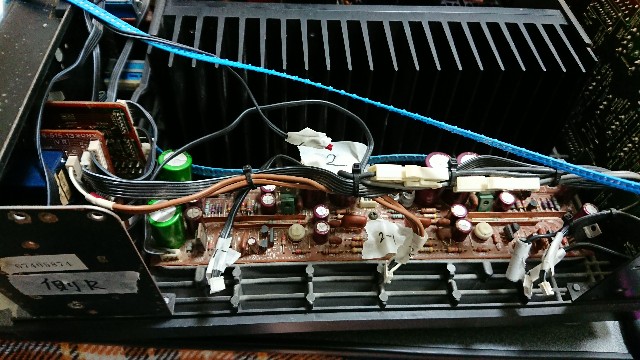 SONY TA-F555ESXの修理 - uzikintoki334's diary