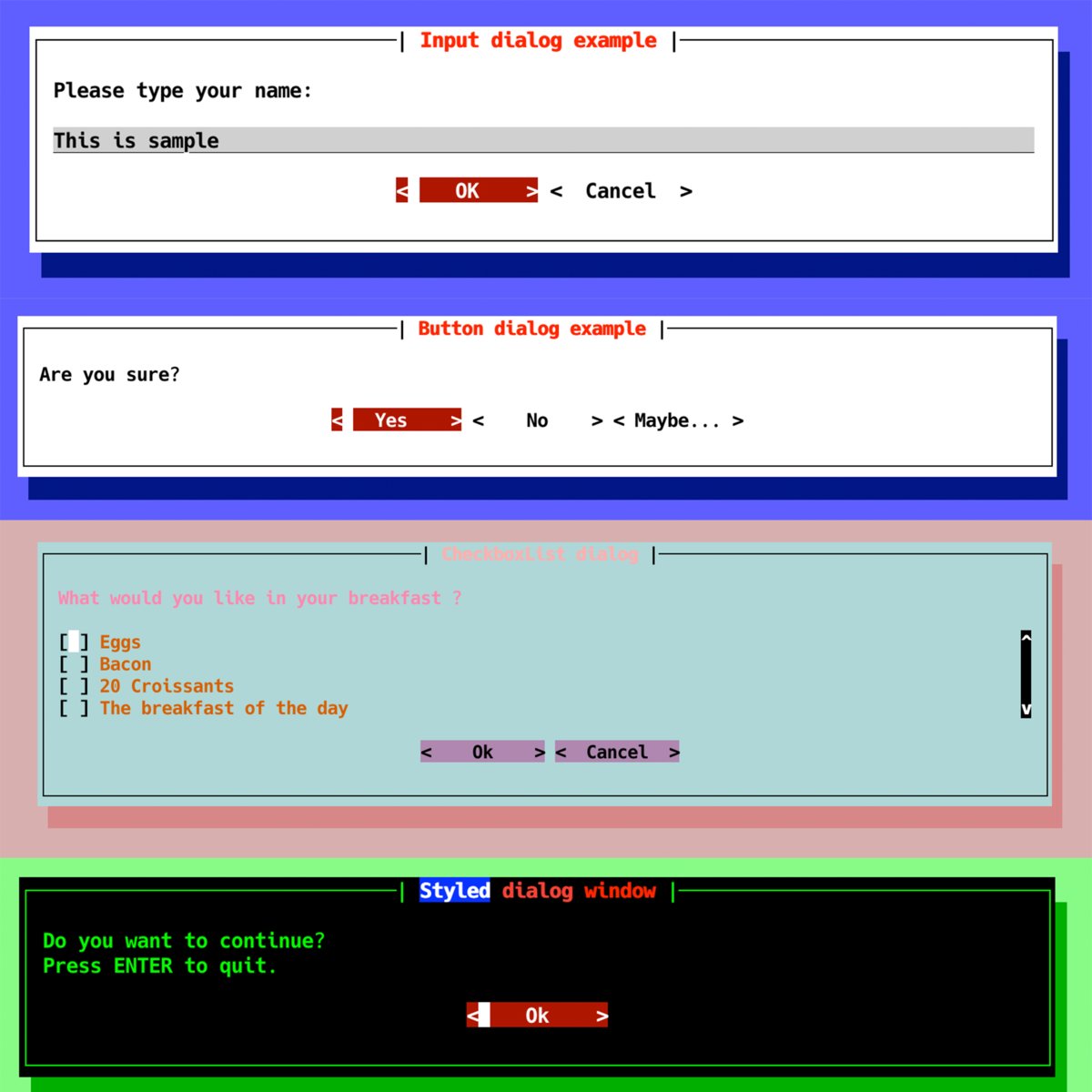 python prompt toolkitの紹介と動作を理解するメモ - Stimulator