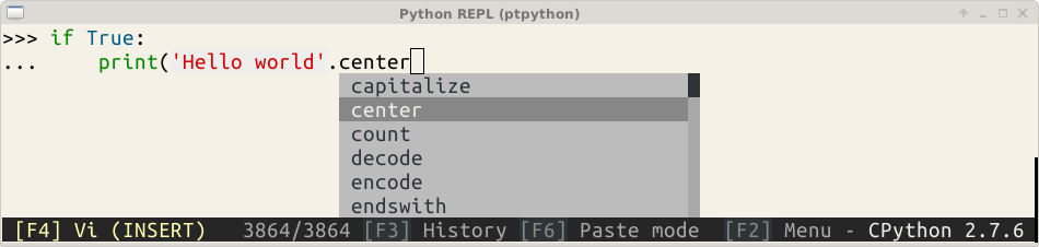 python prompt toolkitの紹介と動作を理解するメモ - Stimulator