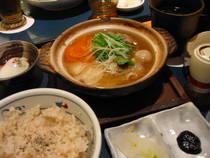 つみれ鍋定食