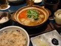 つみれ鍋定食