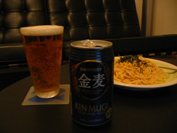 金麦冷やして(&飲んで)たんだから！