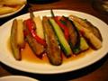 2軒目　彩り野菜の揚げびたし