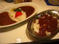 コンビカレーとチキンカレー