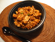 麻婆豆腐丼