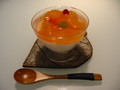 たっぷりミカン杏仁豆腐