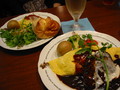 ＫｕＫｕ餅もちチーズのオムライス&ハンバーグとカマンベールチーズ