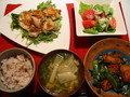 鶏肉がオットに好評〜