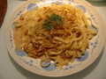 ツナとクリームのパスタ