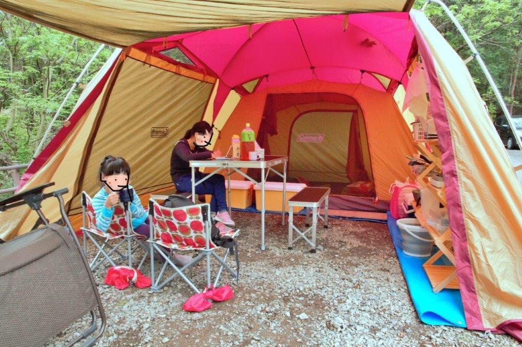 商談中】コールマン 2ルームテント (キャンプ)