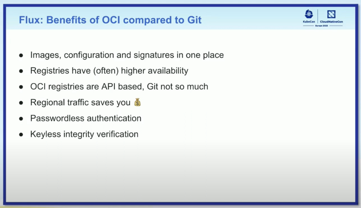 Benefits of OCI