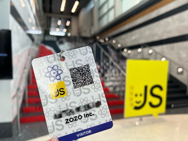 JSNation conference visitor badge