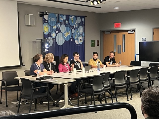 Discussion panel with speakers