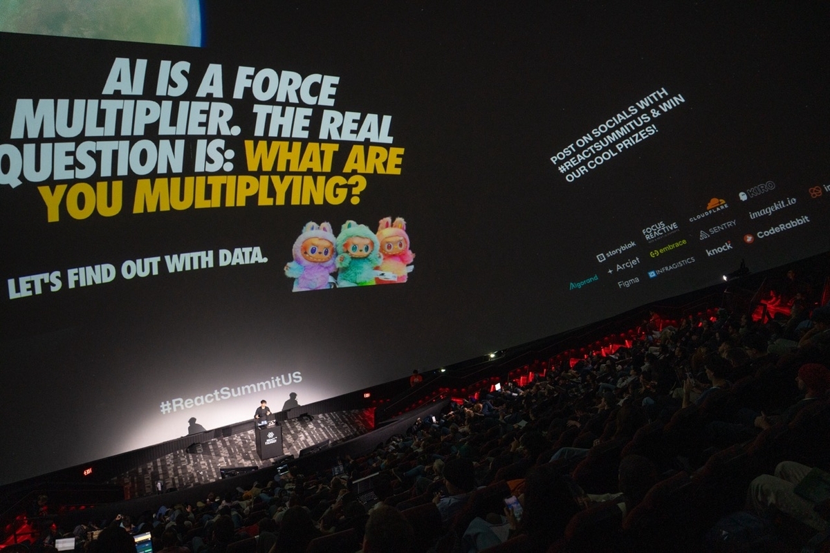 AI is a force multiplier slide