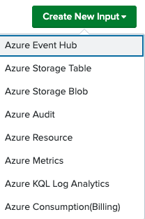 Event Hubsでの入力