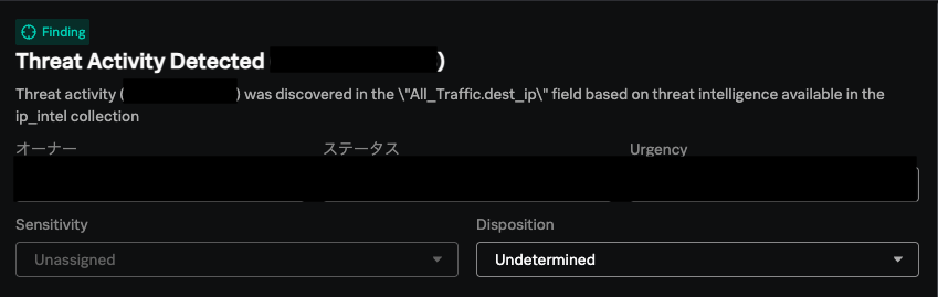 Threat Detected