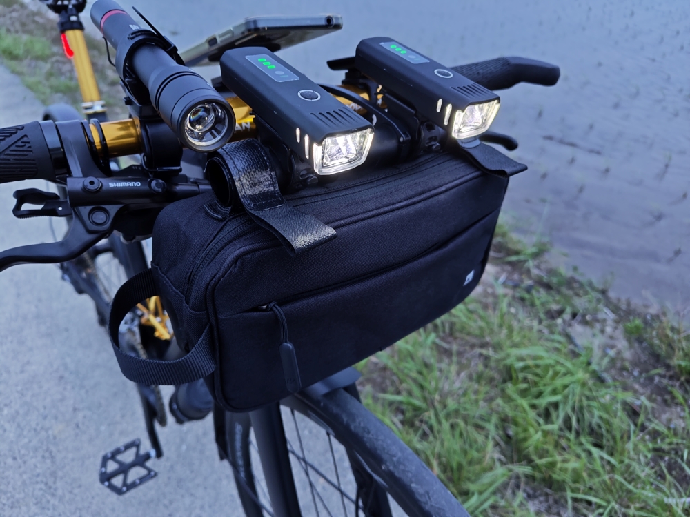 AGU Venture Snack Pack ステムバッグに交換 - 株っと自転車日和