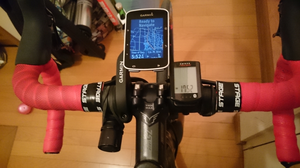 GARMIN EDGE 520J・サイクルコンピューター・自転車・ロードバイク