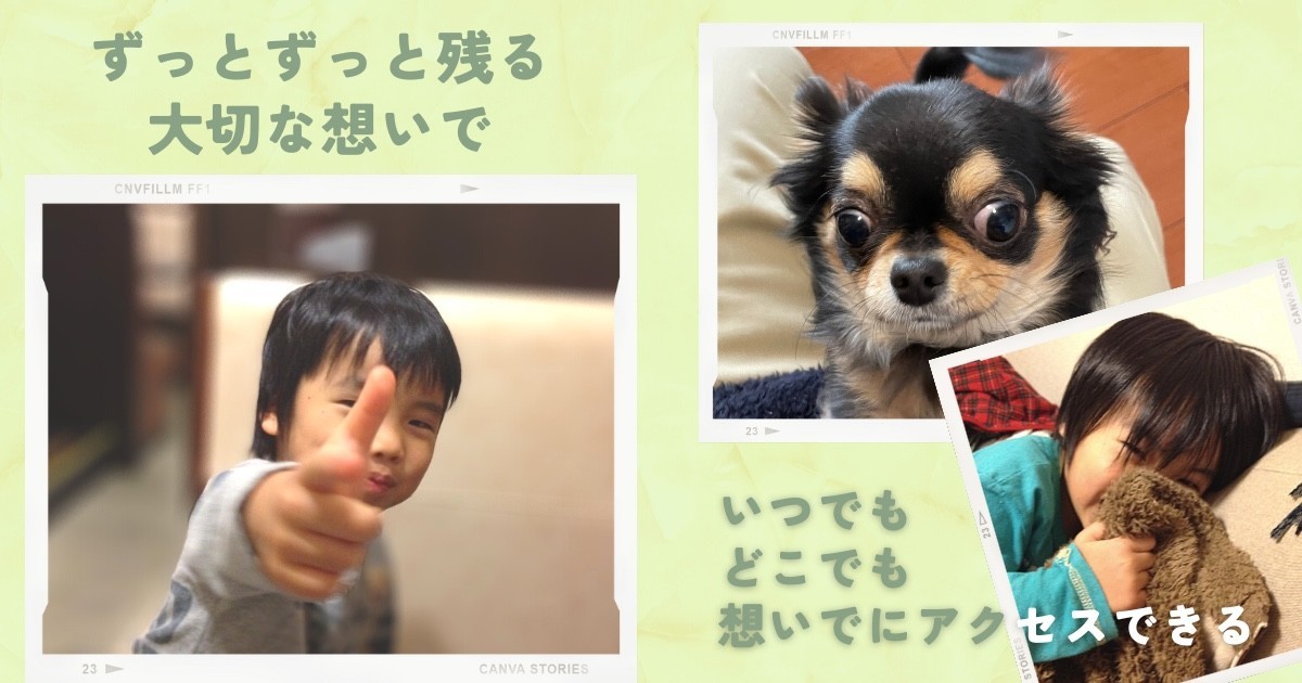 ずっとずっと残る 大切な想いでをアマゾンフォトで保存