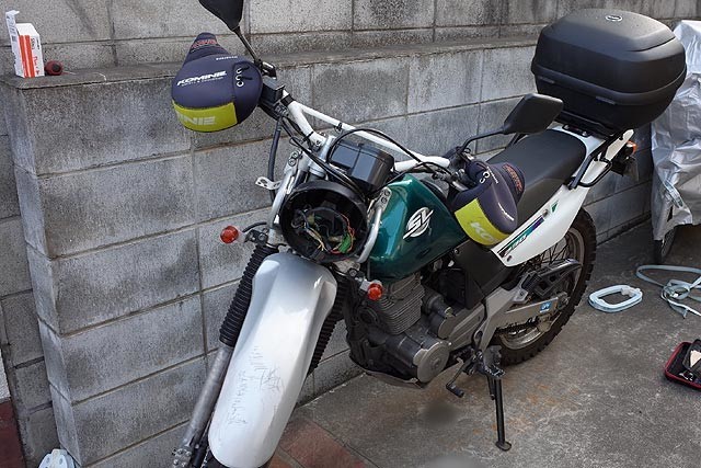 実動☆札幌☆ホンダ SL230 オフロードやツーリングに！☆さびやリアサス