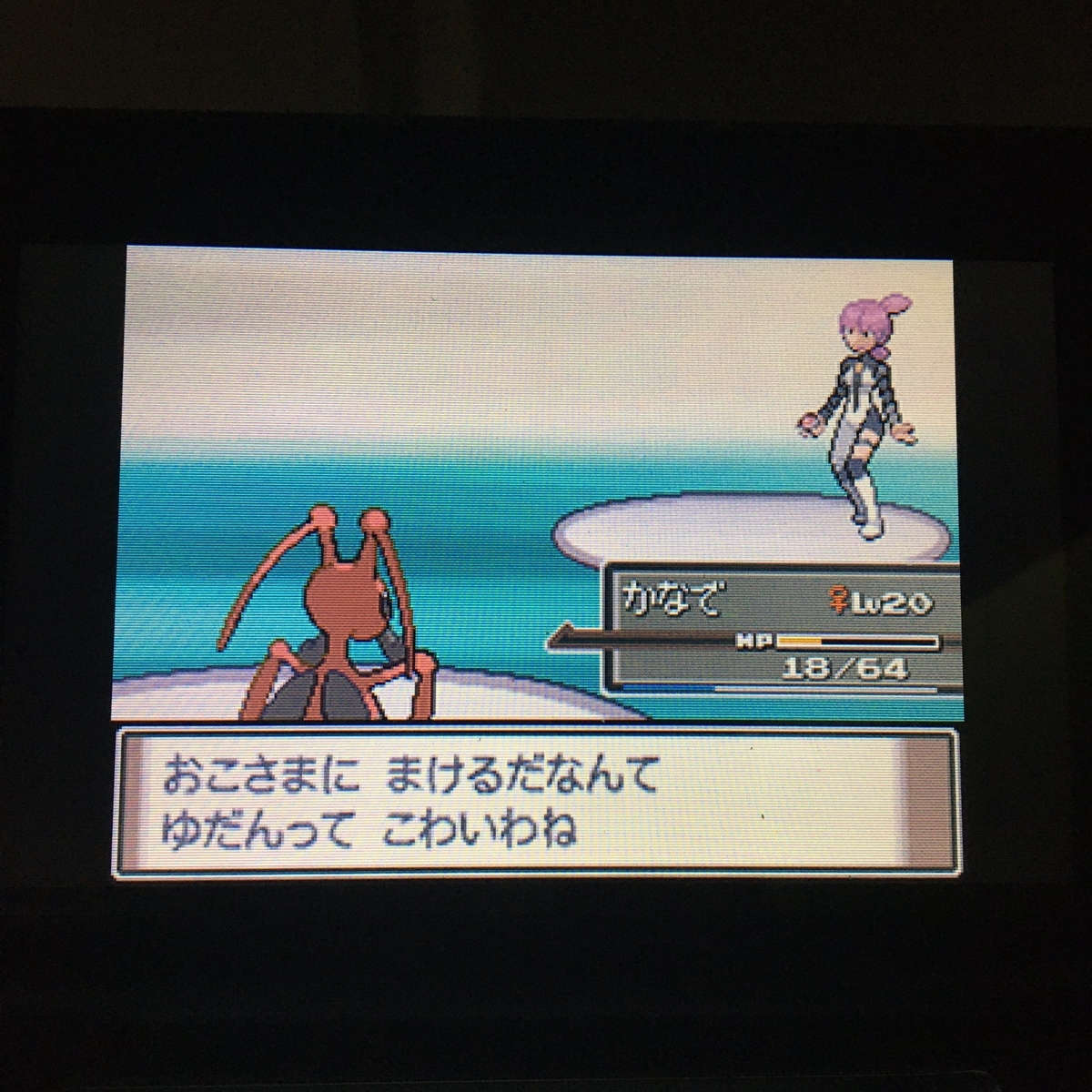ポケットモンスター プラチナ その2 ハクタイシティの冒険 ウツボよおどれ
