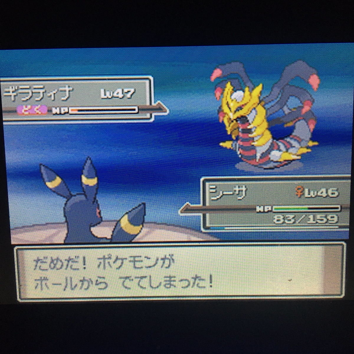 ポケットモンスター プラチナ その13 見果てぬ夢 - ウツボよおどれ