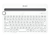 Logicool ロジクール Bluetooth マルチデバイス キーボード (Windows、Mac、Android、iOS対応) K480 ホワイト Logicool ロジクール Bluetooth マルチデバイス キーボード (Windows、Mac、Android、iOS対応) K480 ホワイト