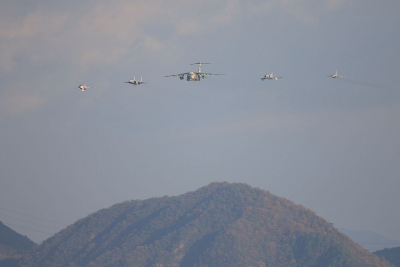 [航空機][戦闘機][F-15][F-4][F-2][T-4][C-1]