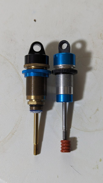 ビックボアARダンパーセット Yahoo!オークション - タミヤ バギー用ビッグボアARダンパー