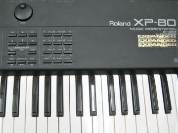 ローランド XP-80の修理 ノイズの修理 デジタルシンセサイザーの
