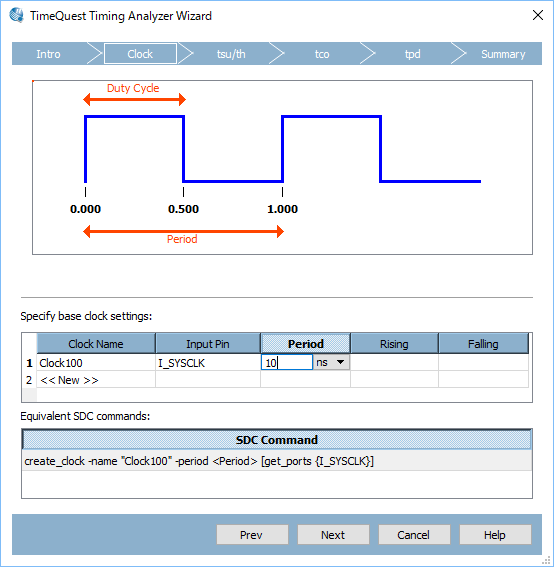 Quartus Ⅱでclock周波数を与える方法 働きたくない