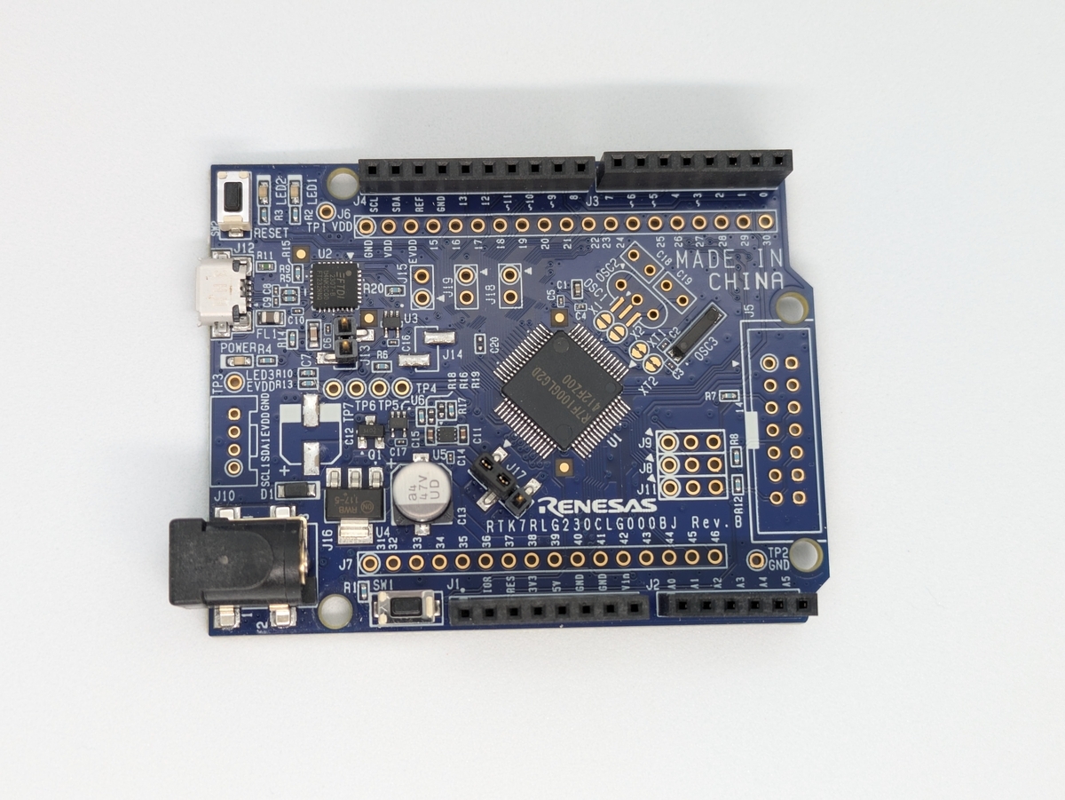 [RL78] (1) RL78/G23 Fast Prototyping Board 動作確認のLチカ - 働きたくない