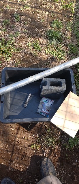 DIY作業中
