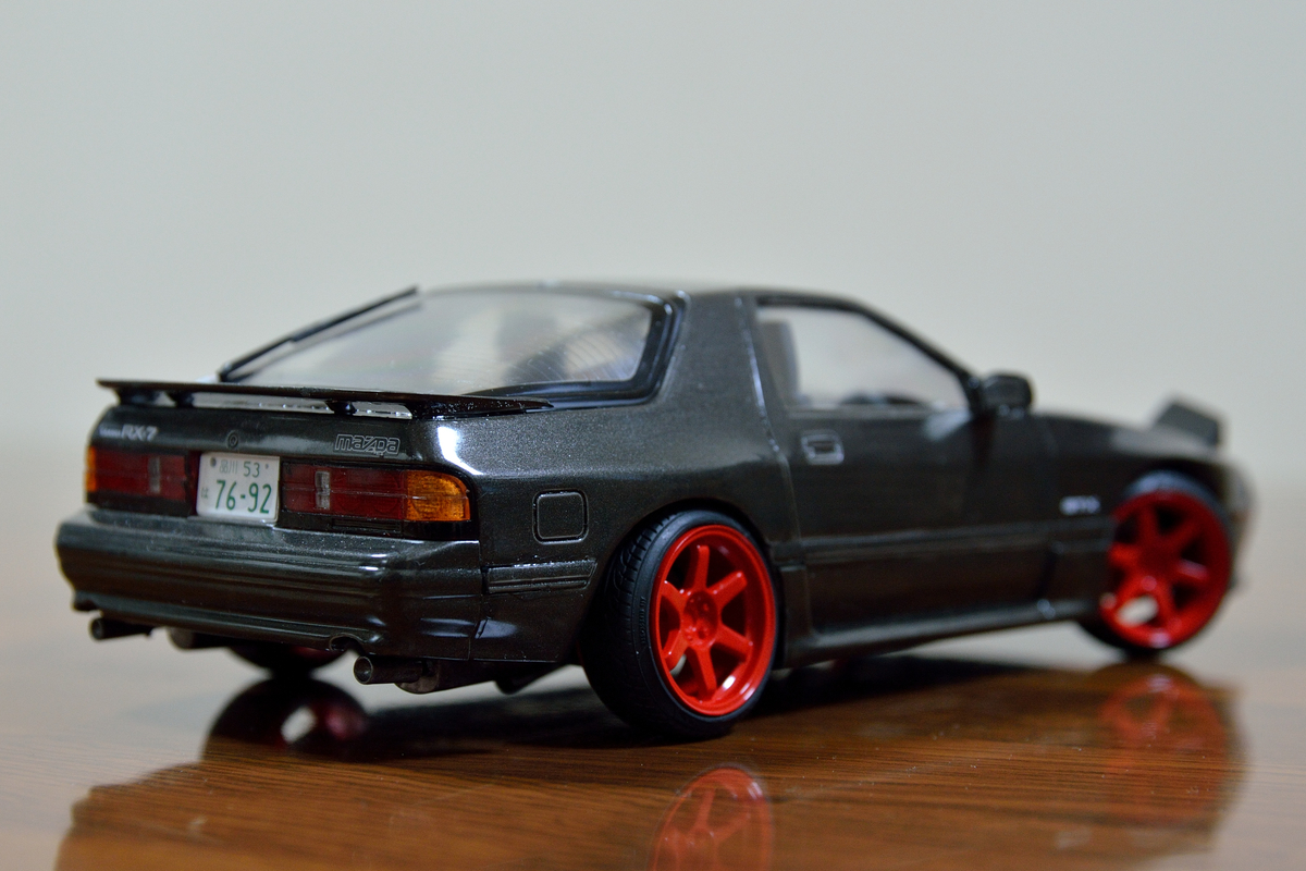 1/24 アオシマ マツダ RX7（FC3S）プラモデル 完成品 1/24 C-WEST FD3S RX-7 '99 （マツダ）｜株式会社 青島文化教材社