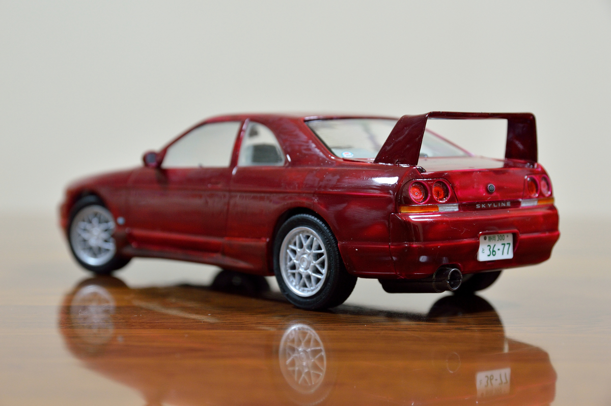 アオシマ 日産スカイライン GTS25t タイプM [ECR33