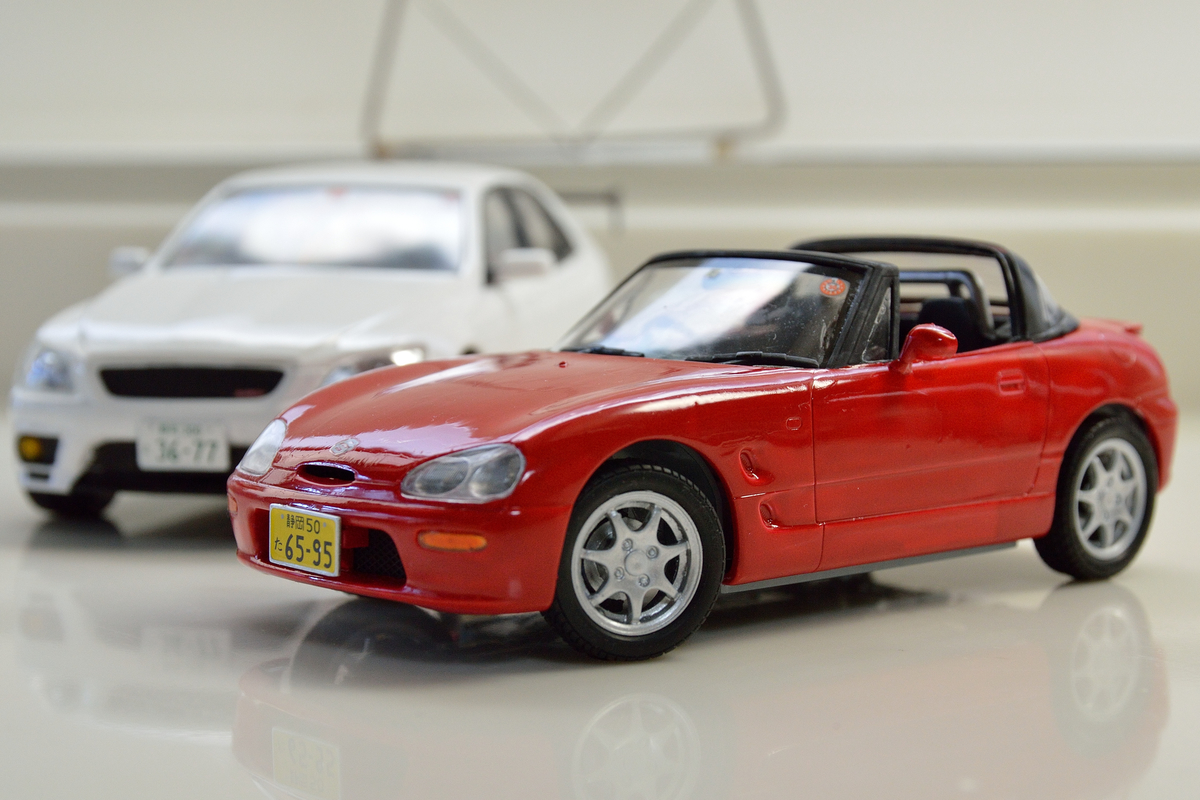 アオシマ スズキ・EA11Rカプチーノ 