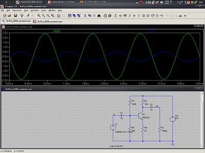 夏課題 電子回路 その1 回路シミュレータltspiceで遊ぼう Nostalgia
