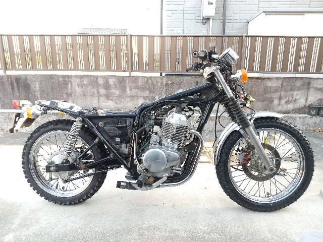 CB400ss・タイヤ交換 - 理想のバイクを探す・GarageRomi