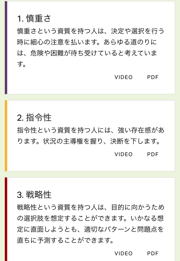 ストレングスファインダーを受けてみたら 慎重さ が1位だった Voici Spontexのブログ