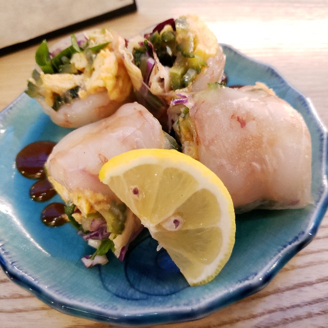 f:id:vongolerosso:20200905201950j:image 十忠八九 福島 生春巻き