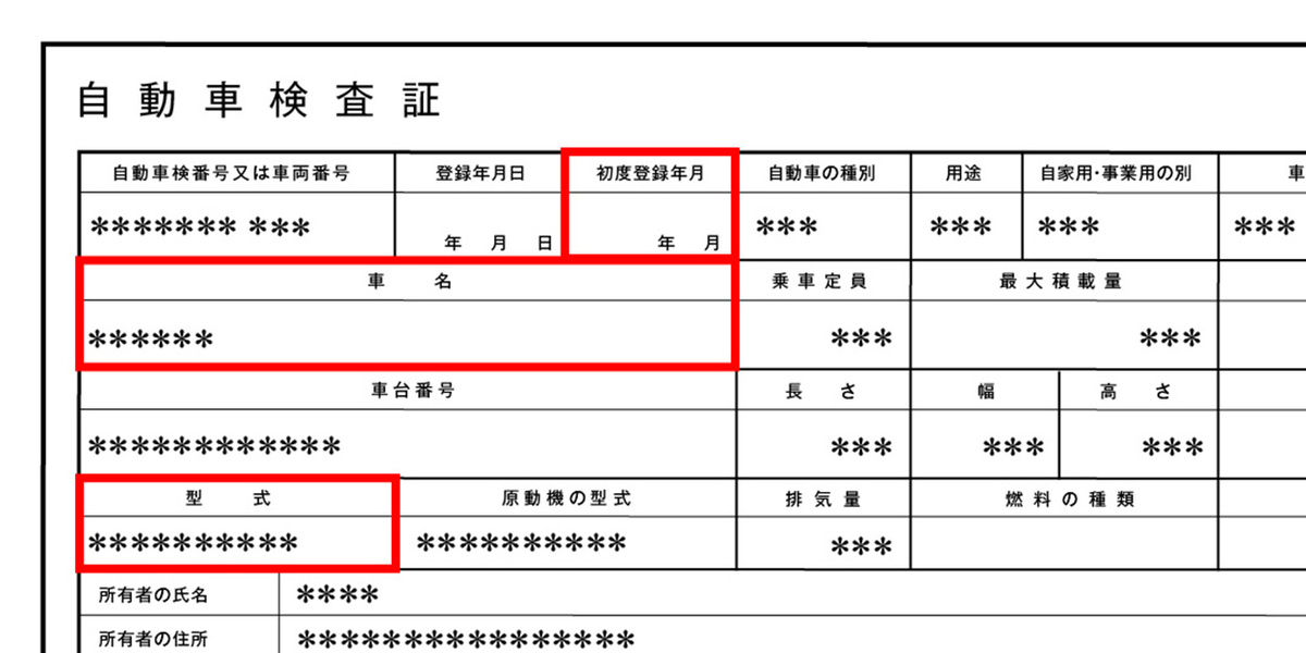 モボックス車種から検索